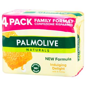 Palmolive Naturals Milk and Honey Solid Soap 4pcs*90g - buy, prices for METRO - photo 4