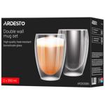 Ardesto AR2635BN Double Wall Cups 350ml 2pcs