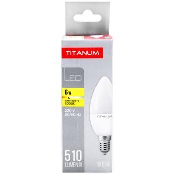 Titanum LED Lamp C37 6W E14 3000K - buy, prices for - photo 2