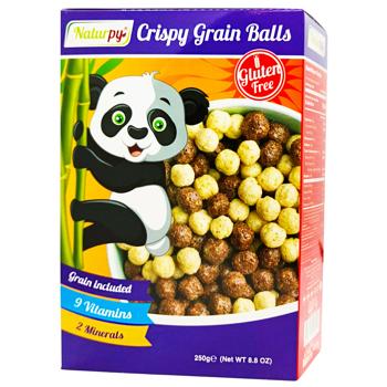 Кульки Natupry зернові б/глютену 250г И112 (Туреччина) - купить, цены на КОСМОС - фото 1