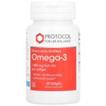Риб'ячий жир Protocol for Life Balance Omega-3 1000мг 30 гелевих капсул