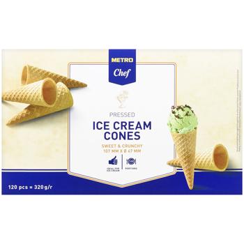Metro Chef Ice Cream Cones 120pcs 320g - buy, prices for - photo 3