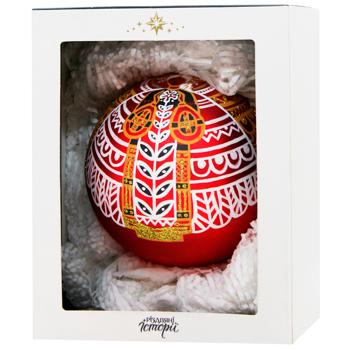 Куля ялинкова Різдвяні Історії Витинанка Берегиня 10см - купити, ціни на WINETIME - фото 1