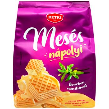 Вафлі Деткі Месес 180г ванільна начинка - купить, цены на Восторг - фото 2