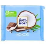 Шоколад молочний Ritter Sport з кокосовою начинкою 100г