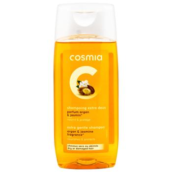 Шампунь Cosmia Аграна и жасмин для сухих и поврежденных волос 250мл - купить, цены на Auchan - фото 1