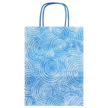 Подарочный пакет Happycom Крафт Ornament 16*8*21см - купить, цены на МегаМаркет - фото 2