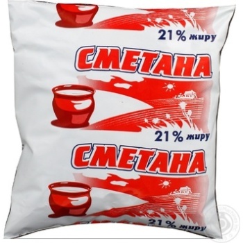 Sour cream Galakton 21% 405g sachet Ukraine - buy, prices for - photo 4