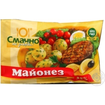 Mayonnaise Smachno yak Zavzhdy! 35% doy-pack 200g Ukraine - buy, prices for - photo 2