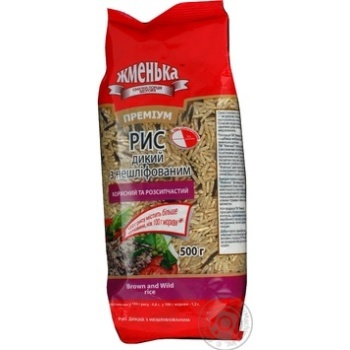 Groats wild rice Zhmenka long grain brown 500g Ukraine - buy, prices for NOVUS - photo 4