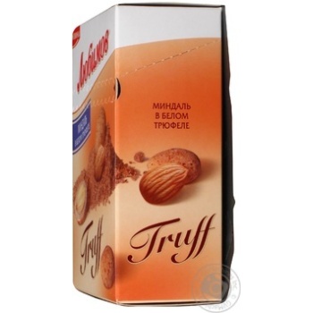 candy lyubimov chocolate almond 135g box Ukraine - buy, prices for - photo 3