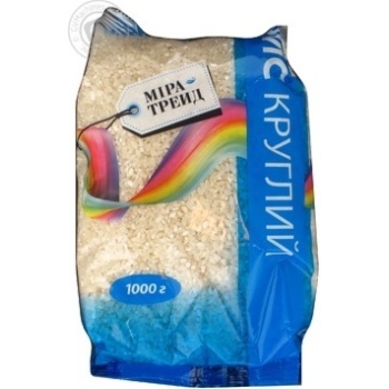 groats mira treid round grain 1000g polyethylene packaging Ukraine - buy, prices for - photo 3