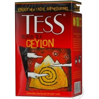 Black pekoe tea Tess Ceylon 100g Ukraine - buy, prices for NOVUS - photo 2