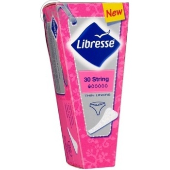 Прокладки Libresse Daily Fresh String 30шт купити, ціни на МегаМаркет - фото 2