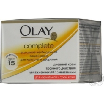 Крем денний Olay Complete UV 50мл - купить, цены на - фото 2