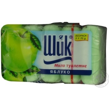 Soap Chic with apple bar 5pcs 70g - buy, prices for MegaMarket - photo 4