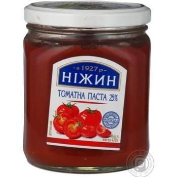 Tomato paste Nizhyn tomato 470g glass jar - buy, prices for MegaMarket - photo 4