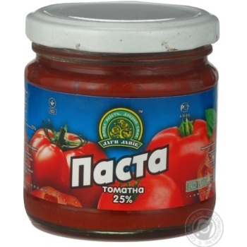 Tomato paste Dary laniv 200g glass jar - buy, prices for MegaMarket - photo 1