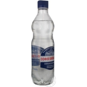 Sparkling natural mineral water Sofiya Kiyevskaya plastic bottle 500ml Ukraine - buy, prices for NOVUS - photo 3