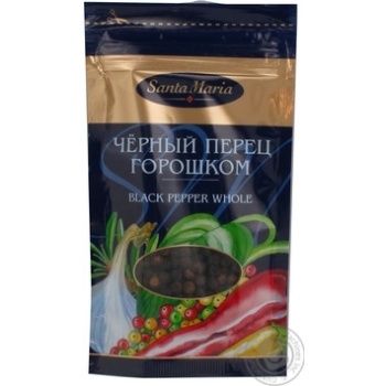 Перець чорний горошком пакет Санта Марія 18г купить, цены на МегаМаркет - фото 4