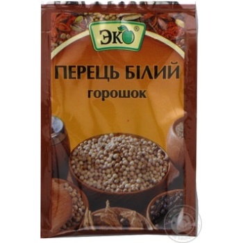 Перец Эко белый горошек 20г купить, цены на МегаМаркет - фото 7