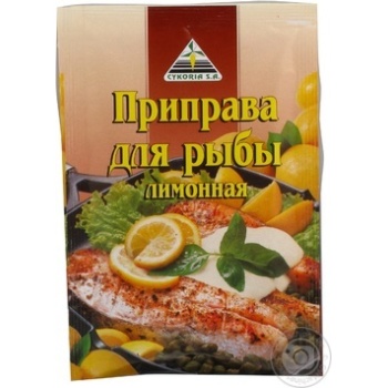 Приправа Cykoria для риби Лимон 30г х50 купить, цены на МегаМаркет - фото 1