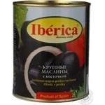 olive Iberica black with bone 875g can