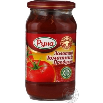 Tomato paste Runa 490g glass jar - buy, prices for MegaMarket - photo 1