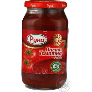 Runa Tomato Paste 25% 490g - buy, prices for MegaMarket - photo 2