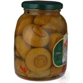 Mushrooms cup mushrooms Oscar canned 530ml glass jar Poland - buy, prices for NOVUS - photo 3