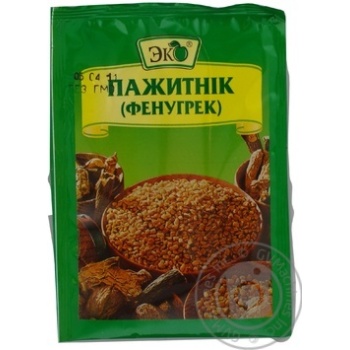 Приправа Еко Пажитник Фенгурек 20г купити, ціни на МегаМаркет - фото 2