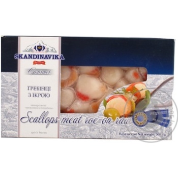 Scallops meat Skandinavika roe-on raw 300g Ukraine - buy, prices for - photo 7