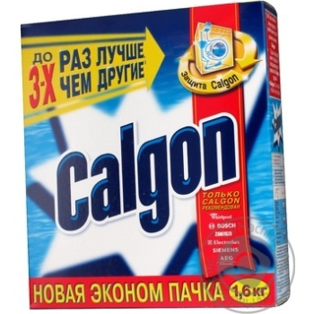 Засіб Calgon 2 in 1 для пом'якшення води в пральних машинах порошок 1600г Росія - купити, ціни на NOVUS - фото 5