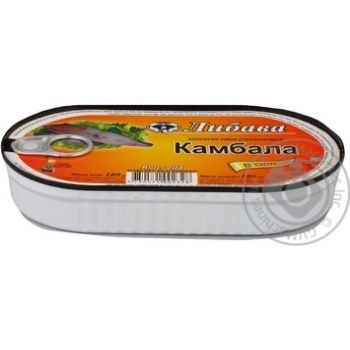 fish flounder lybava canned 180g can Latvia - buy, prices for - photo 3