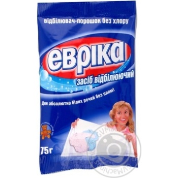 Bleach-powder Evrika for washing 75g Greece - buy, prices for MegaMarket - photo 4