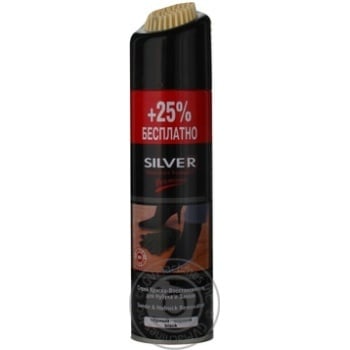 Silver Spray paint for nubuck and suede black 300ml - buy, prices for Supermarket "Kharkiv" - photo 4