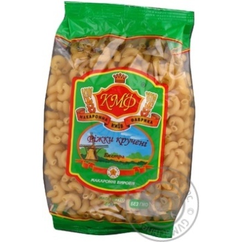 Pasta elbows Kmf Extra 400g polyethylene packaging - buy, prices for NOVUS - photo 1