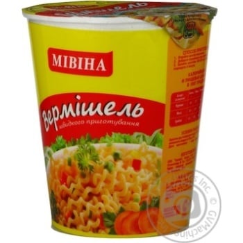 pasta vermicelli mivina mushroom 60g Ukraine - buy, prices for - photo 5