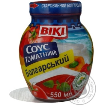 Sauce Viki Bulgarian tomato 450g glass jar Ukraine - buy, prices for NOVUS - photo 7