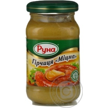 Mustard Runa 250g glass jar - buy, prices for MegaMarket - photo 6