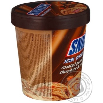 Ice-cream Snickers chocolate 375g bucket - buy, prices for NOVUS - photo 3