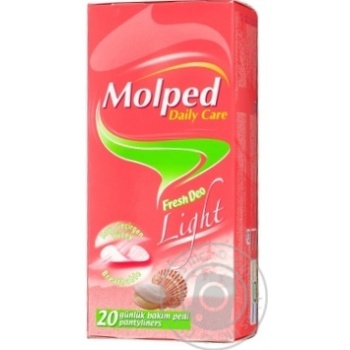 Прокладки щоденні Molped Daily Care light Fresh Deo 20шт - купить, цены на - фото 2