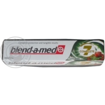 Зубная паста Blend-a-med Комплекс 7 Кора Дуба 100мл купить, цены на МегаМаркет - фото 3
