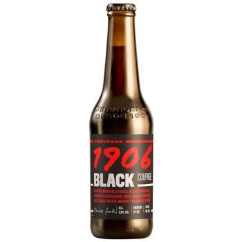 Пиво Estrella Galicia EG 1906 Black Coupage темне 7,2% 0,33л - купити, ціни на За Раз - фото 1