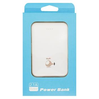 Портативний зарядний пристрій з малюнком 5000mah MicroUSB+USB