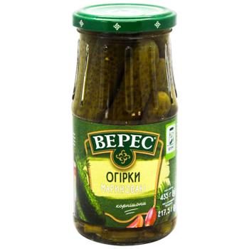 Veres Pickled Сucumbers 435g - buy, prices for Tavria V - photo 1