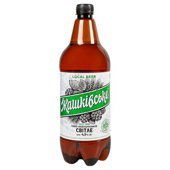 Zhashkivsʹke Beer Light Unfiltered 4.7% 1l