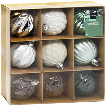 АСТ/НАБІР КУЛЬ 9ШТ 5,8СМ - купити, ціни на Auchan - фото 3