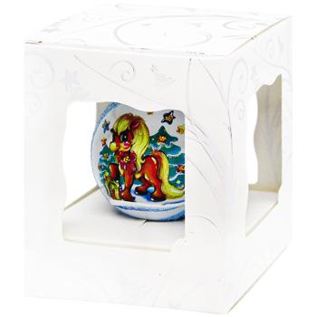 Куля ялинкова АСК Символ року скляна з пейзажним малюнком 6,5см в асортименті - купити, ціни на NOVUS - фото 7