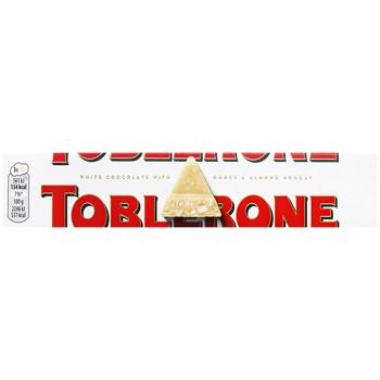 Tobleron White Chocolate with Honey and Almond Nougat 100g - buy, prices for Auchan - photo 2